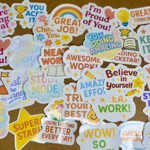 Teacher Reward Stickers | Classroom Motivation Stickers | Student Encouragement | Positive Reinforcement Set