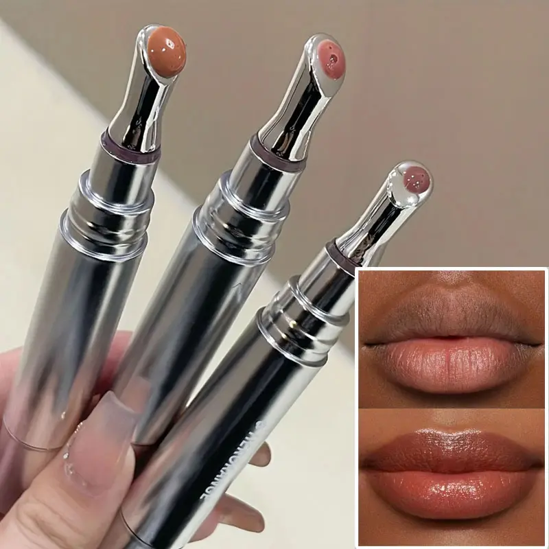 HERORANGE tinted lip gloss Balm is a Makeup Lip Care, Glossy, moisturizing, Hydrating, Radiant and plumping lip color suitable for both men and women, perfect for spring and summer. It nourishes lips and makes them fuller. A perfect Valentine's Day gift.