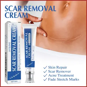2 Professional Scar Removal GelsAdvanced Silicone Scar Removal Cream forBurn,Acne Old Scar Removal Cream for Face &BodylFades Dark Scars