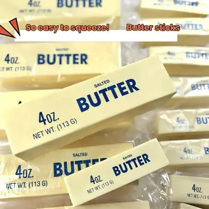 1PC Slow Rising Squishing Butter Stick, Sticky Butter Sticks Squeeze Toys, Realistic Food Squishies Fidget Toys for Decompression Anxiety Relaxation