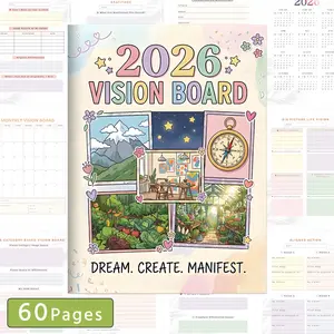 2026 Dream Planning Handbook, Goal Setting and Achievement Guide, Comprehensive Personal Development Planner, Efficient Life Dreams Realization, Notebook Planner