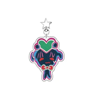 Alien Stage Anime Sua Till Ivan Hyuna Mizi Luka Acrylic Keychain Cute Key Ring Pendant Decoration Keychains Accessories Gift