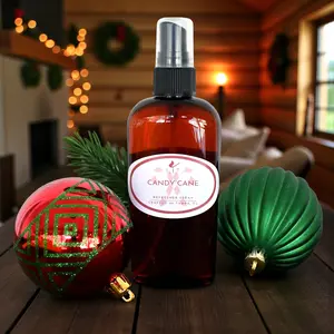 Candy Cane Room Spray - Holiday Peppermint Air Freshener