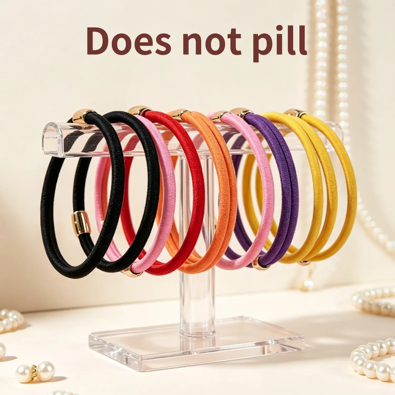 12 Counts Gift Box Suitable for thick hair, unisex High elasticity & high reusability Hygienic isolation hair ties, novelty & quirky hair ties, ideal for gifting Perfect for commuting, portable travel, parties, gift-giving and other occasions Colorful Hai