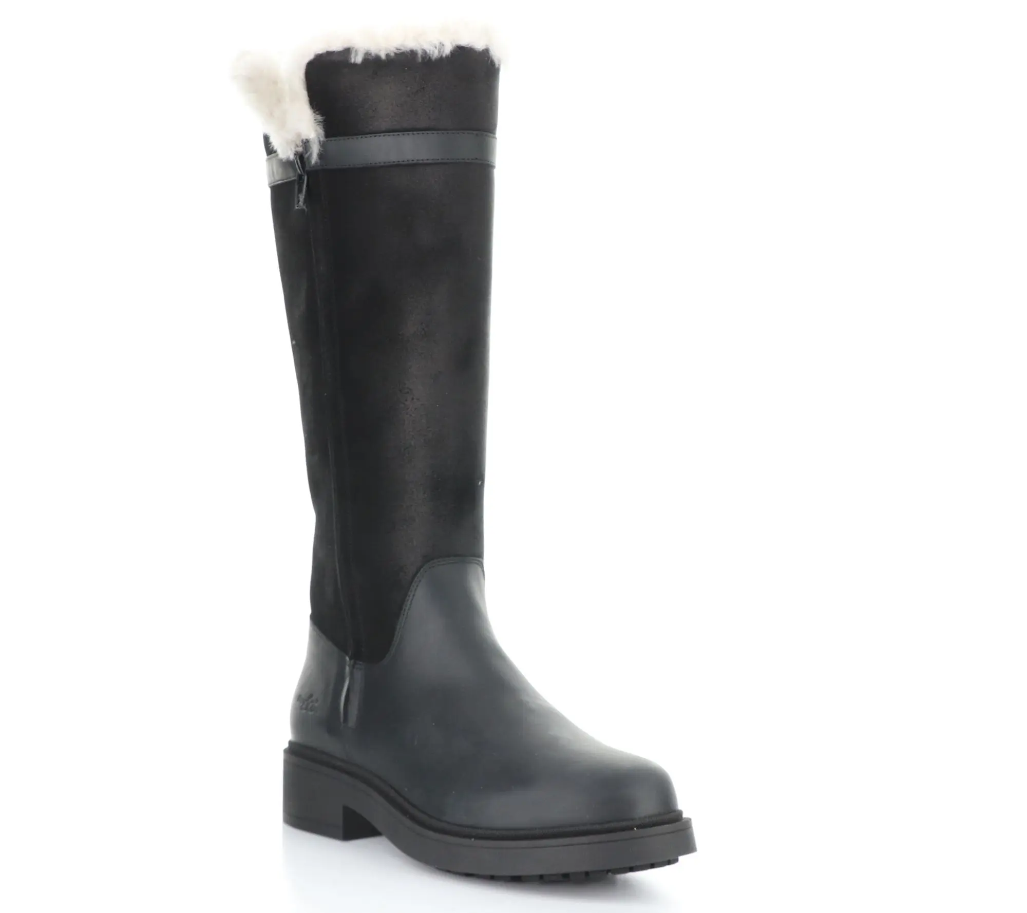 Bos. & Co. Winter Saddle/Suede Shearling Boot -Neva Bos. & Co. Winter Saddle/Suede Shearling Boot -Neva