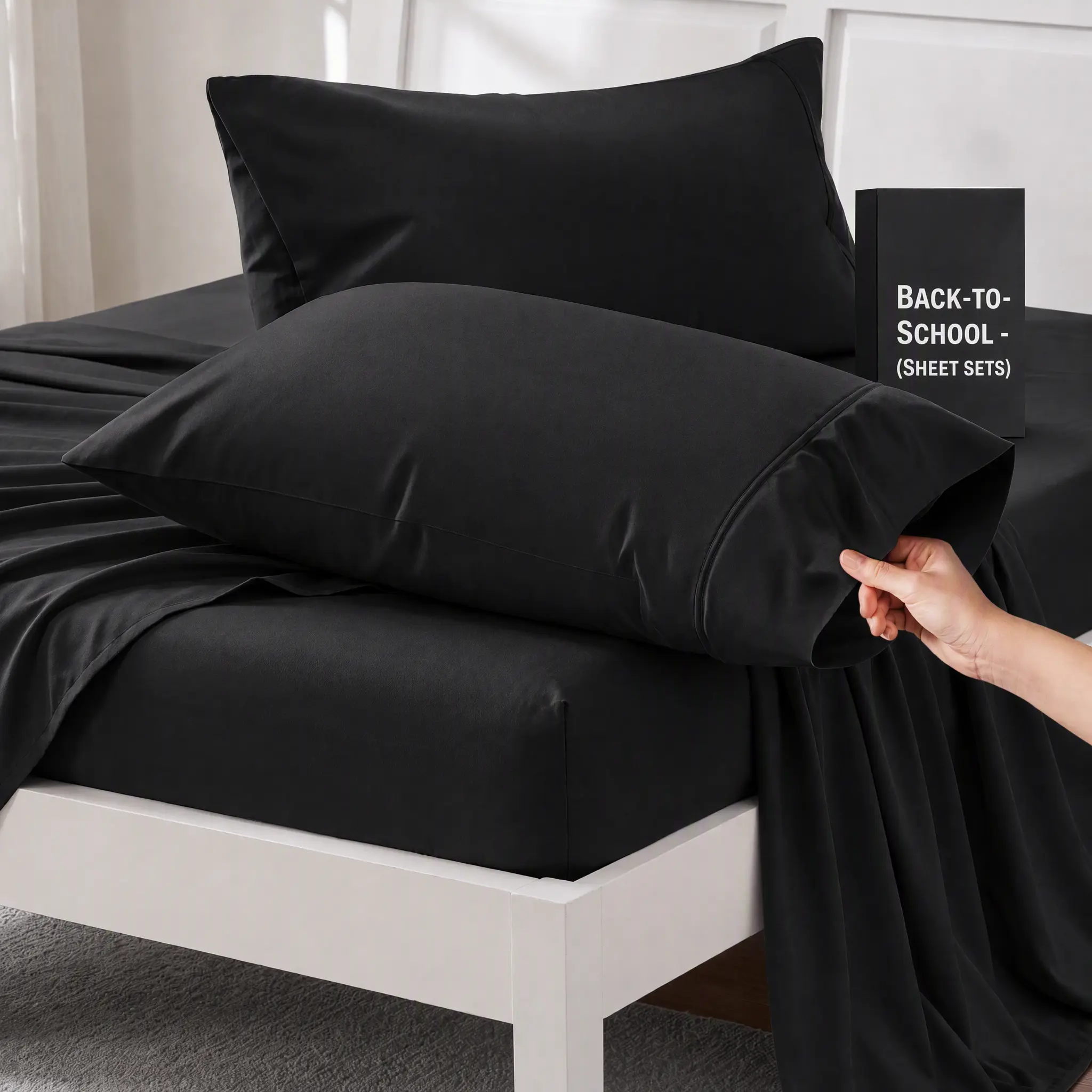 Cosybay Sheet Set Queen/King/Twin xl/Full Size 4/6 Piece  - Comfy Breathable & Top Sheet & Fitted Sheet with Pillowcases - Hotel Luxury Bed Sheets for Women and Men & Dorm - 15" Deep Pockets, Easy-Fit, Soft and Wrinkle Free Sheets #TikTokShopBackToSchool