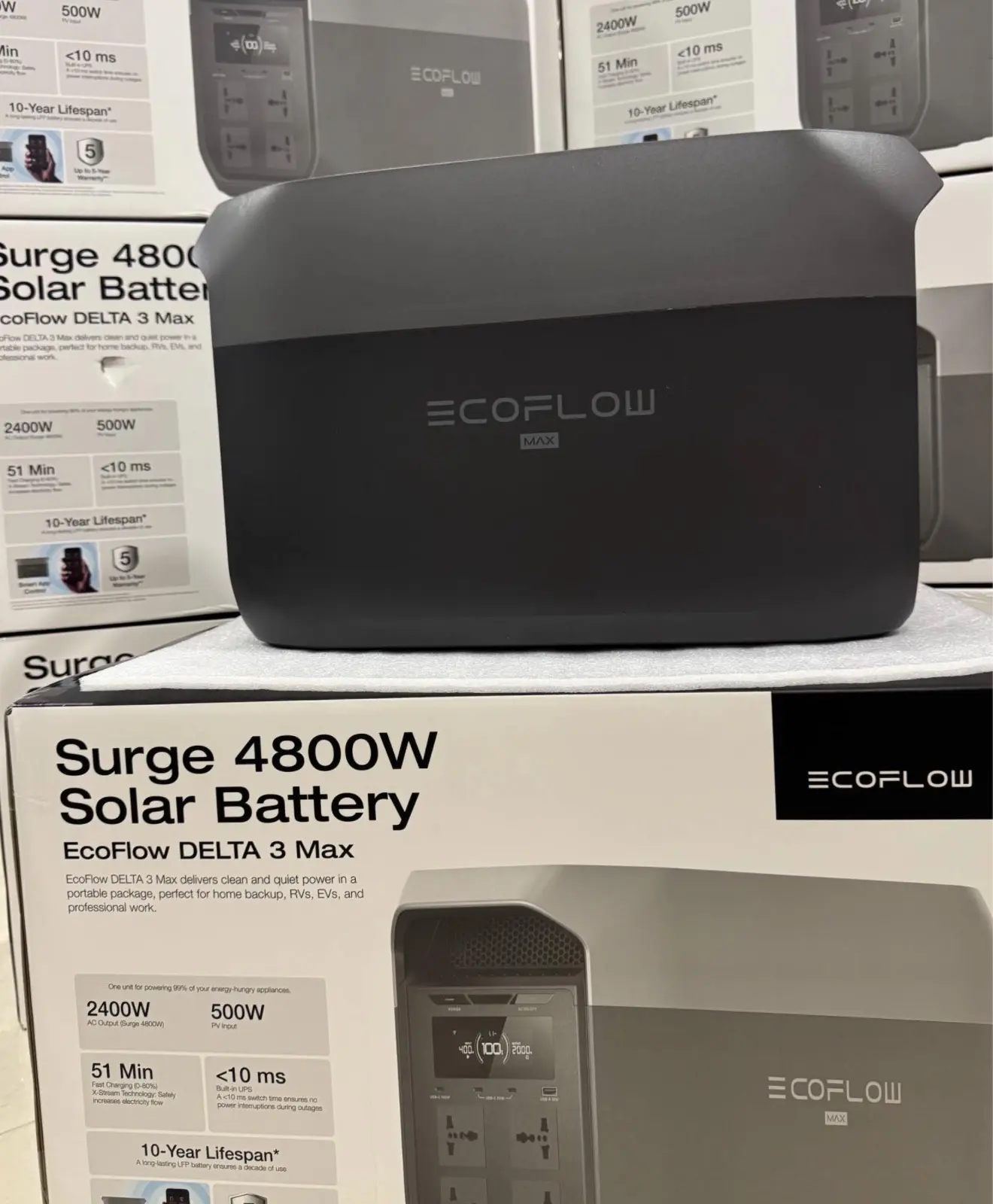 NEW Ecoflow Delta 3 Max (2048Wh) Solar Power Station