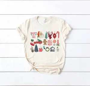 Its the Little Things Happy Holidays Christmas | UNISEX Relaxed Jersey T-Shirt for Women