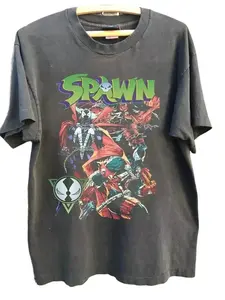 Spawn Movie Shirt, Spawn Movie Charcoal Cotton T-shirt Unisex S-5XL
