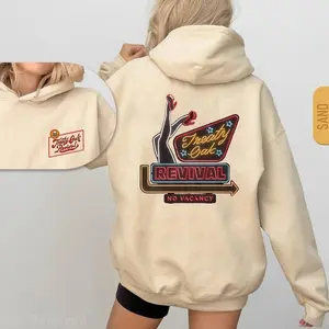 Awesome Treaty Oak Revival Hoodie, T-shirt, Sweatshirt - Retro Neon Sign Graphic for Women, Unisex Casual Wear, Bold Daily Fashion Statement