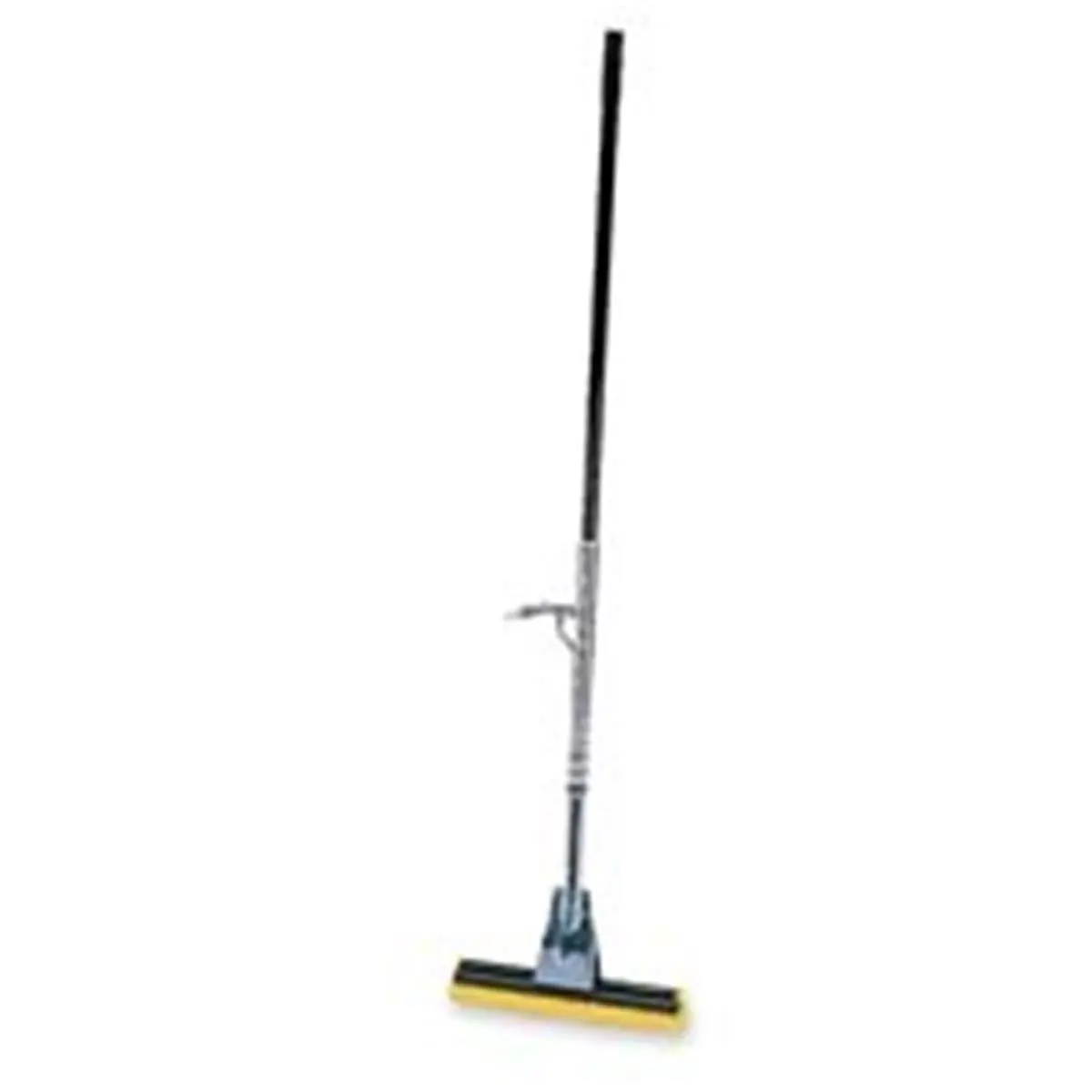 212 MAIN 12 In (12" w) Bronze Self Wringing Head Roller Mop - Steel Handle, Refillable System, Reusable Washable Cellulose Roller Head, Hard Floor Home Cleaning Tool