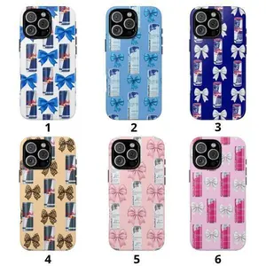 RedBull Energy Phone Case Collection, Cute Bow Redbull Designs TPU Hard Tough Suitable for iPhone 17-11 Pro Max/Plus and  Samsung Galaxy S23-25