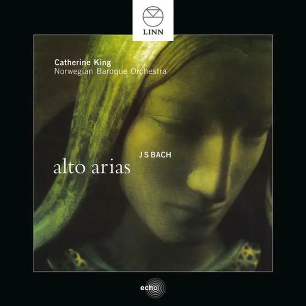 Bach Alto Arias Classical Music CD - Performed by Catherine King, Julian Podger, English & Norwegian Baroque Orchestra