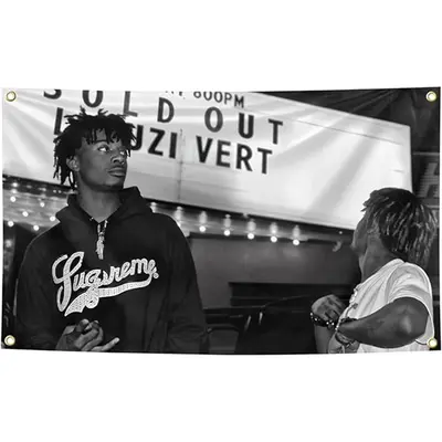 Lil Uzi Vert And Playboi Carti Aesthetic Playboicarti Flag TikTok Shop