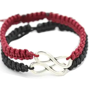 Couple Bracelets His and Hers 8 Infinity Bracelets  for Lover Girlfriends Wrist