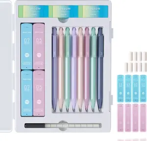 Blossom Premium Jelly Eraser - Mechanical Pencil Eraser in Assorted Colors, No Need for Wax or Glue
