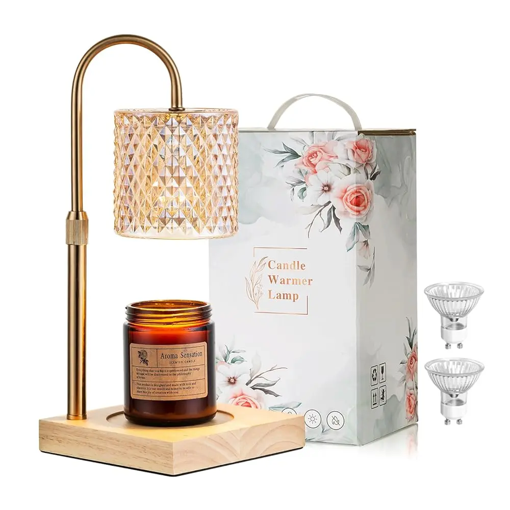 Gold Krystal - Candle Not Included