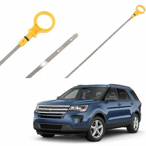 CJ5Z-6750-A Oil Dipstick Indicator Fits for Escape Edge Explorer Focus Fusion Taurus Lincoln MKZ MKC MKT MKX 2.0L Engine Oil Fluid Level Measuring Tool| Auto Engine Dipstick Replacement