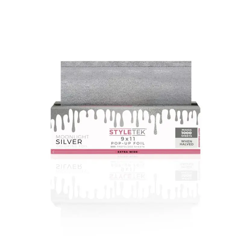 Styletek Moonlight Silver Smooth Foil 9 x 11