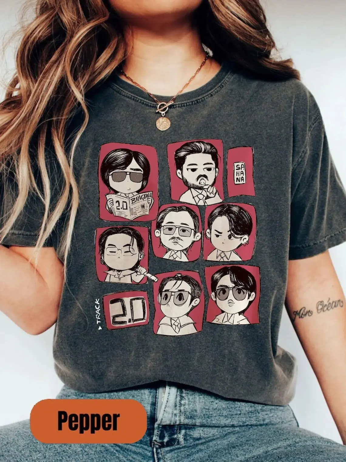 Comfort Colors 2026 Tour Shirt, Kpop Fan Graphic Tee, Cute  Style T-Shirt, Gift Unisex Tee