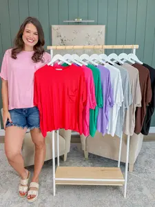 Zenana Oversized Round Neck Short Sleeve T-Shirt | S-3XL