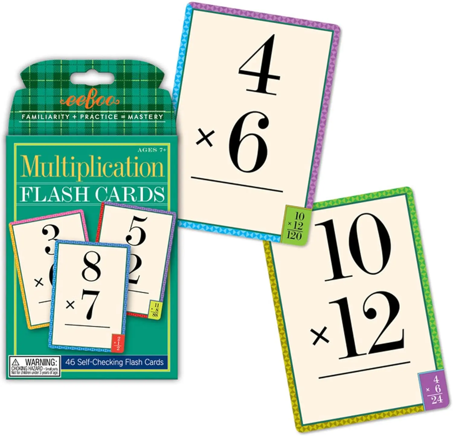 Multiplication Flash Cards- Pack of 46 - TikTok Shop