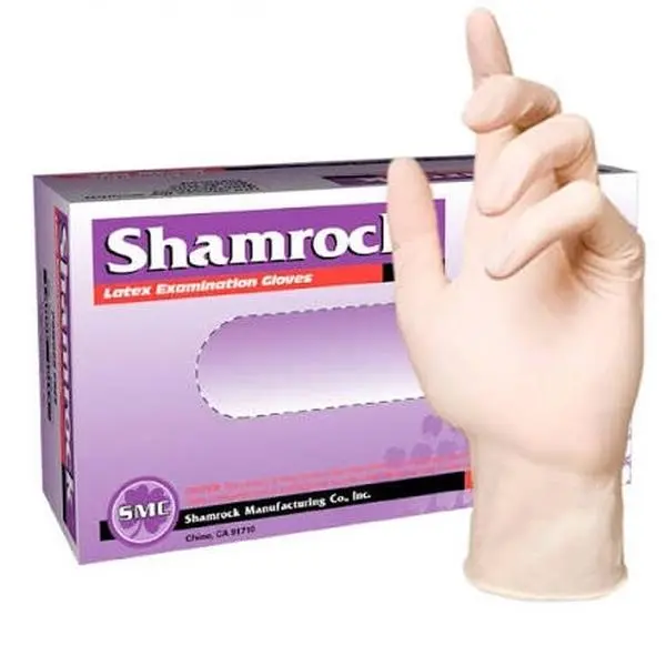 Shamrock Latex Powder-Free Exam Gloves Size XS S M L XL for Medical Use Shamrock Latex Powder-Free Exam Gloves Size XS S M L XL for Medical Use
