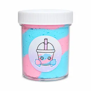 Cotton Candy Icee Slime – Crunchy Snowfizz Slime Scented