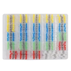 410 count Heat Shrink Solder Seal  Connectors - Marine Grade , -Resistant Terminals for Electrical and Marine Wiring Applications 26-10 Gauge