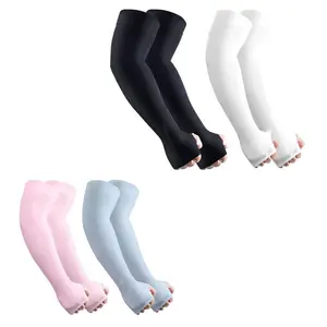 Sun Protection UV Cooling Arm Sleeves for Men Women - Breathable Moisture-Wicking Compression Sport Arm Sleeves with High Elasticity and Comfort