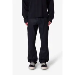 mnml B731 Oiled Bootcut Denim - Black