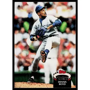 Dennis Boyd 1992 Stadium Club #99 Texas Rangers