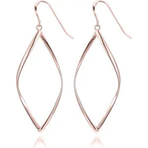 14K Gold Plated Dangle Earrings for Women | Infinity Cute Hanging Hoop Earrings