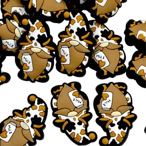 Got Milk Gnome Silicone Focal Beads - Beaded Pen, Crafting & Beading Supplies