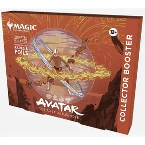 Magic: The Gathering Avatar the Last Airbender Collector Booster Omega Box 1 Pack 15 Cards with Rares & Foils