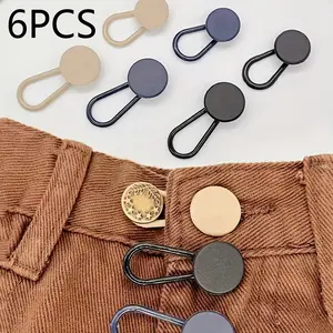 Adjustable Waist Extender Clips, Adjustable Sizing, Durable & Secure Fit, Easy Installation Design, Ideal for Jeans & Pants, Multiple Colors Available