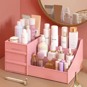 Bathroom Makeup & Nail Polish Storage Organizer – Large Capacity Cosmetic Box
