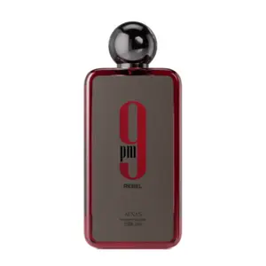 9PM Rebel By Afnan for Men 3.40z(100ml)  Eau De Parfum Spray - Intense Nighttime Fragrance for Men