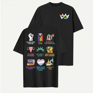 2Side No Kings in America Shirt, Anti Trump Shirt, Human Rights Equal Rights, Feminist T-shirt/Sweatshirt/Hoodie