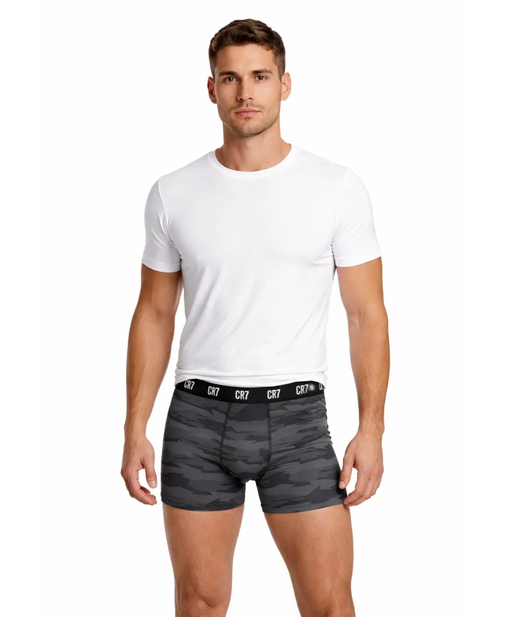 CR7 Men's 3 Pack Micro Blend Trunks