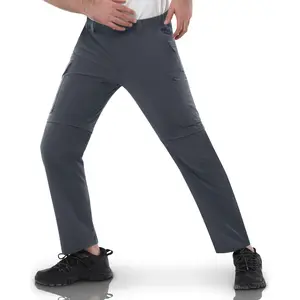 33,000ft Men's Convertible Hiking Pants Quick Dry Stretch Zip-Off Pants UPF 50+ Cargo Pants for Tactical, Camping, Fishing