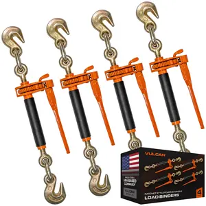 Vulcan Folding Handle Ratchet Binder 12000 lbs SWL 4Pack Vulcan Folding Handle Ratchet Binder 12000 lbs SWL 4Pack