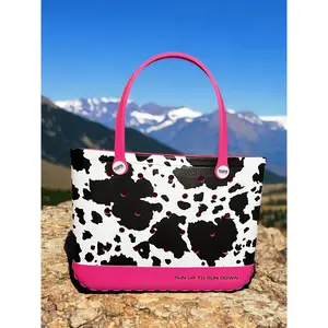 Venture Sack Cow Print Pink XL