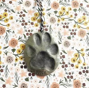 Pawprint Ornaments