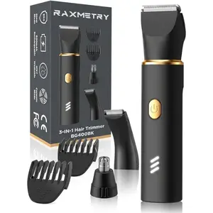 Manscape Body Hair Trimmer for Men-3 in 1 Electric Razor Groin Groomer,IPX7 Waterproof,Versatile Hair Trimmer for Ball/Pubic/Chest/Beard/Nose,USB-C Rechargeable,Gifts for Him Dad