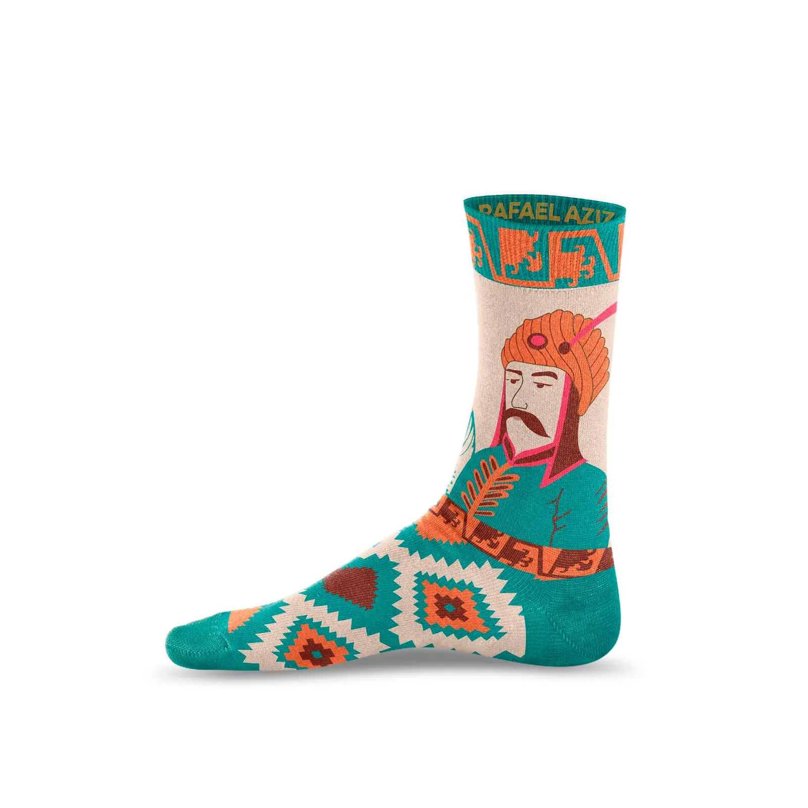 3-Pack Eastern Elegance Designer Socks