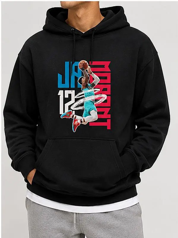 HOT Ja Morant 12 Basketball Sport Graphic Tshirt Hoodie Sweatshirt Aesthetic Casual Crewneck Basic Streetstyle Tee