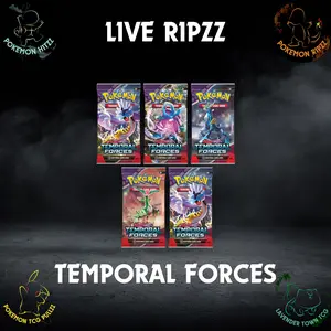 Pokemon Temporal Forces Booster Packs