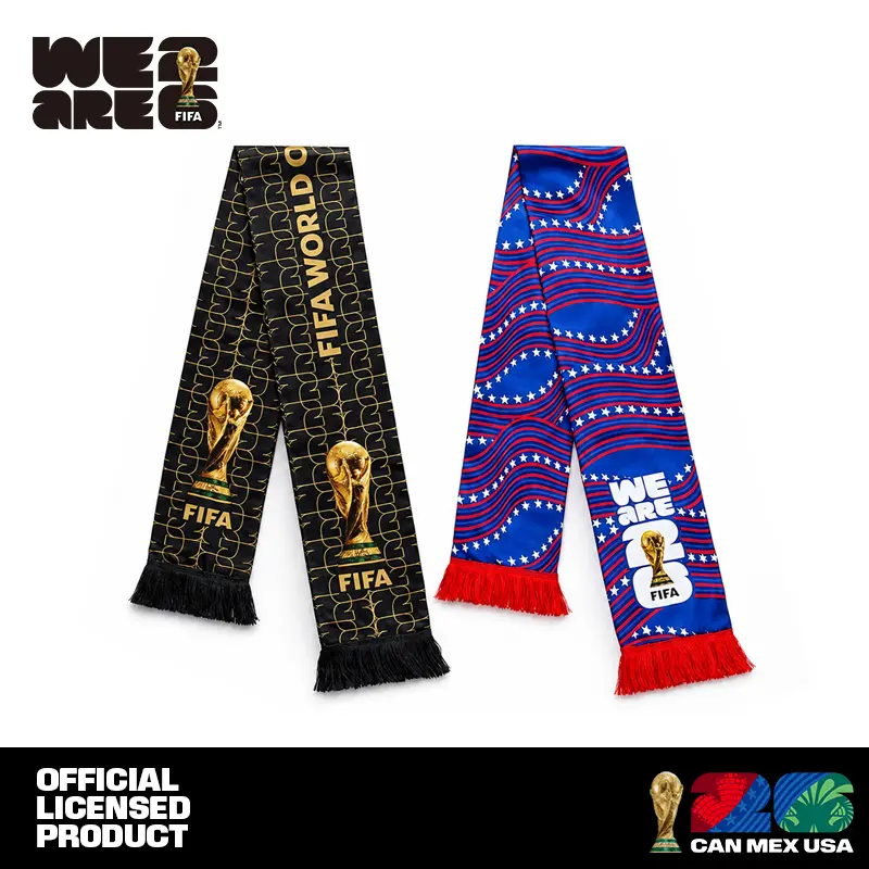 Official FIFA World Cup 2026 Fashion Accessory, Sports Fan Must-Have for Soccer History Enthusiasts, Customizable Style for Fan Zones,summerwins FIFA world cup flag