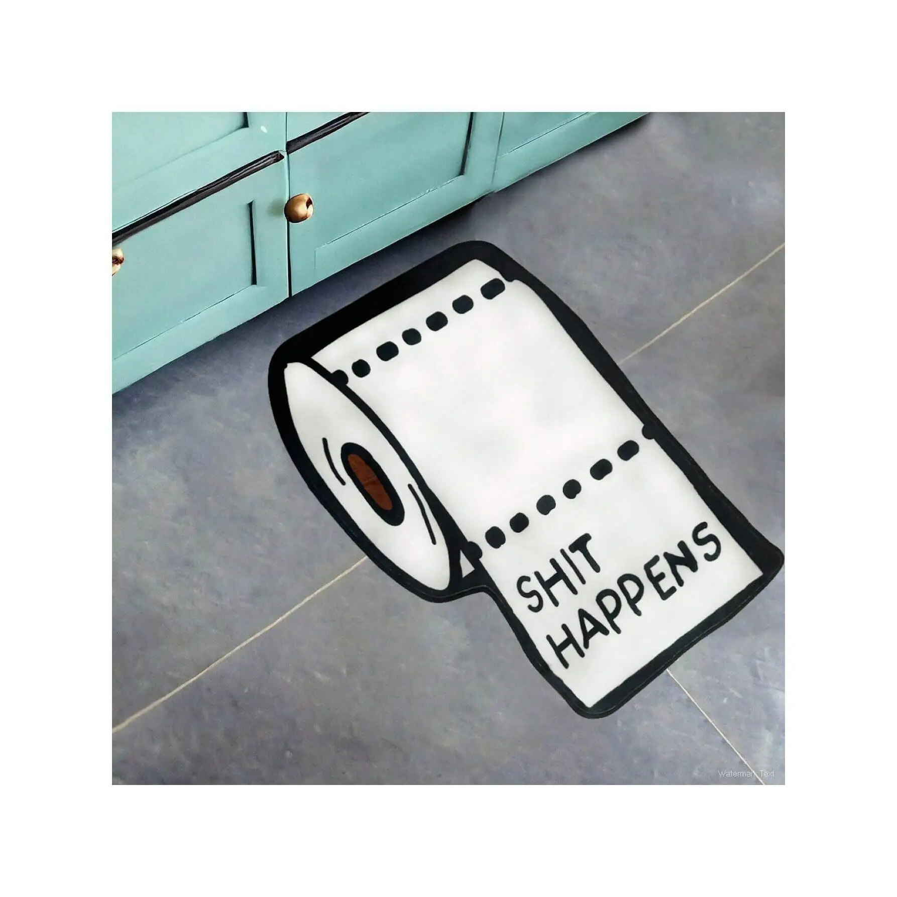 Whimsical Bathroom Mat, Funny Poop Design, Soft And Comfortable Rug For Bath, Bedroom, And Living Room ,Room Decor